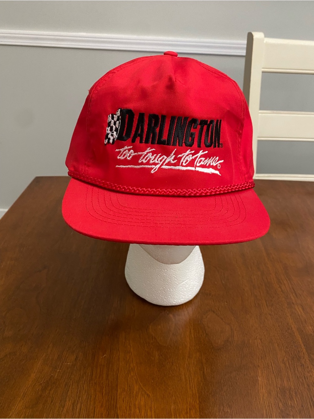NWT‎ Vintage Darlington Raceway Embroidered Trucker Hat/Cap; NASCAR